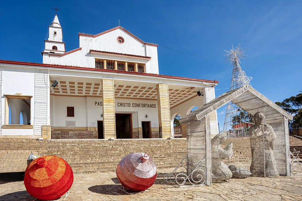 Alumbrado navideño en bogotá