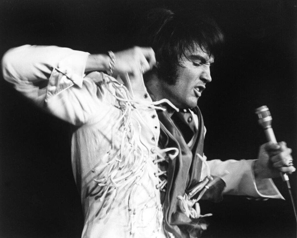 Elvis Presley en concierto