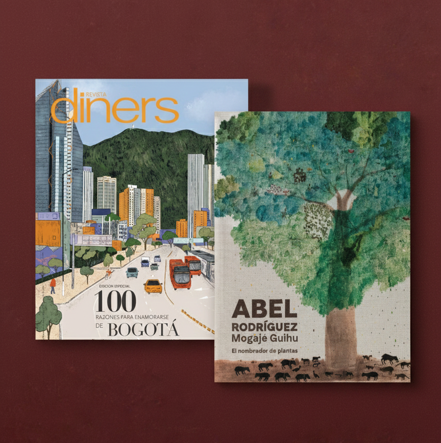 Revistas sobre Bogotá y naturaleza.