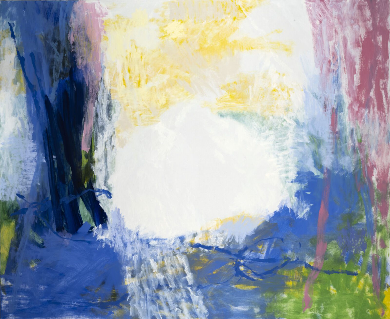 Las obras de la artista Lorenza Panero trabajan la luz, el color, en distintos formatos y materiales.