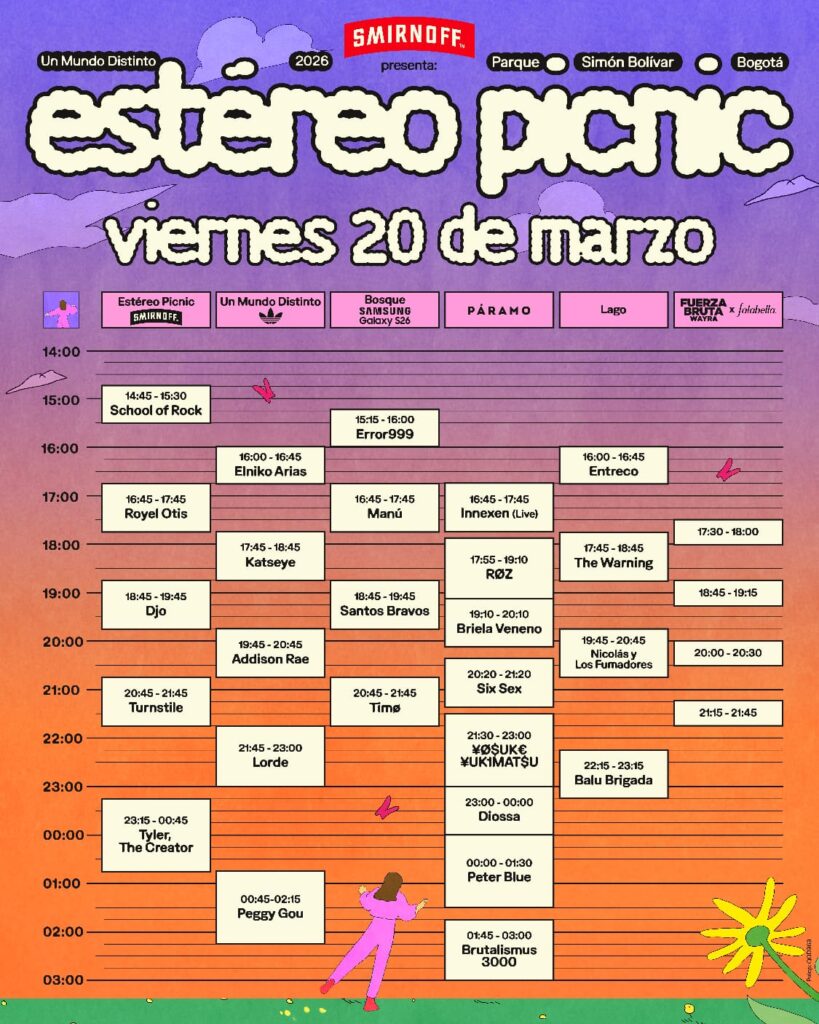 Estéreo picnic 2026: experiencias que transforman la música en celebración