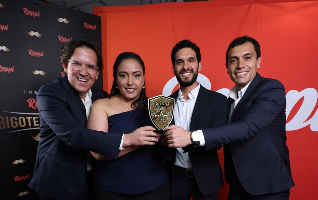 Estos son los ganadores de los premios bigote dorado de rappi 2026 Rappi