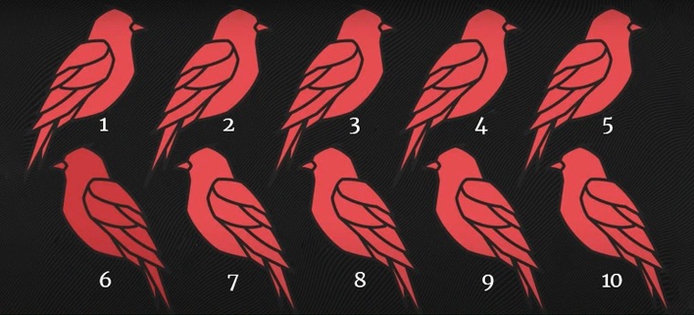 Solo las personas con una visión perfecta pueden pasar esta prueba Prueba visual, test