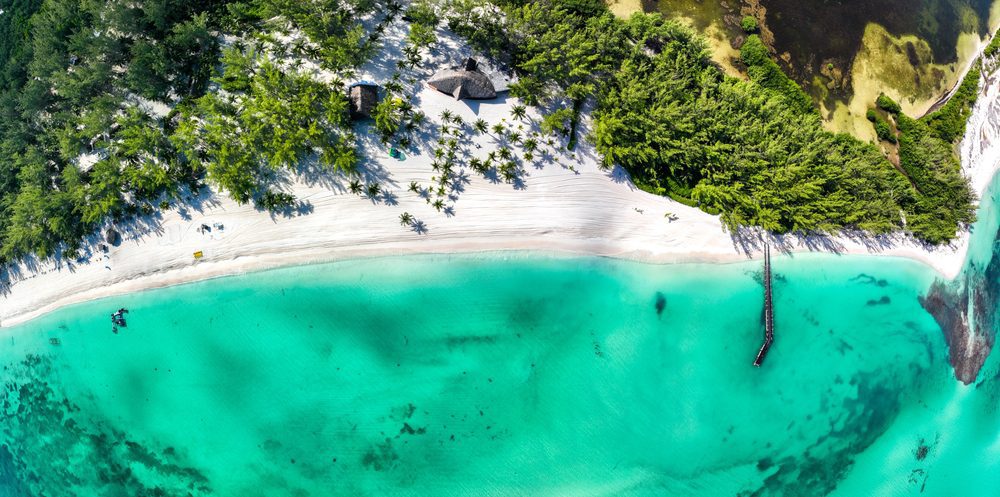 Imagen de una isla de méxico